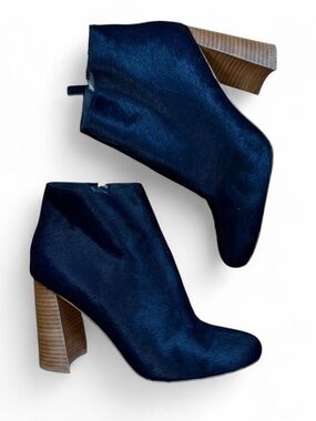SENSO Pony Hair Ankle Boots